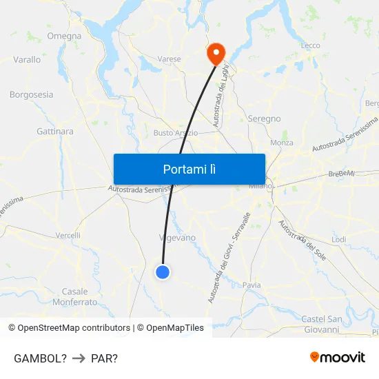 GAMBOL? to PAR? map