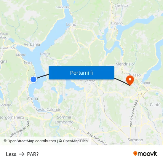 Lesa to PAR? map