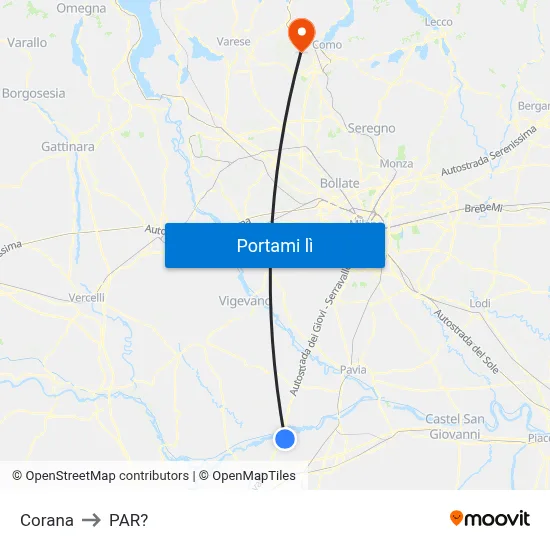 Corana to PAR? map