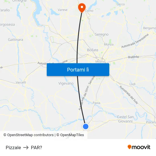 Pizzale to PAR? map