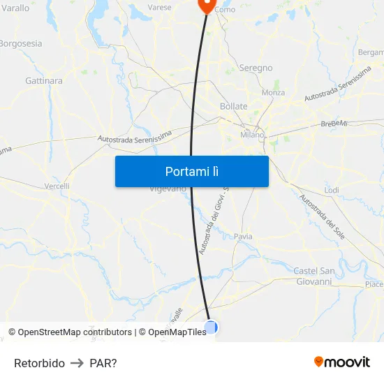 Retorbido to PAR? map