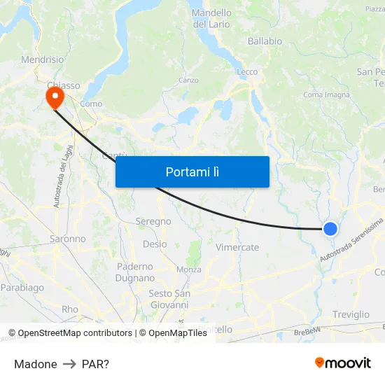 Madone to PAR? map