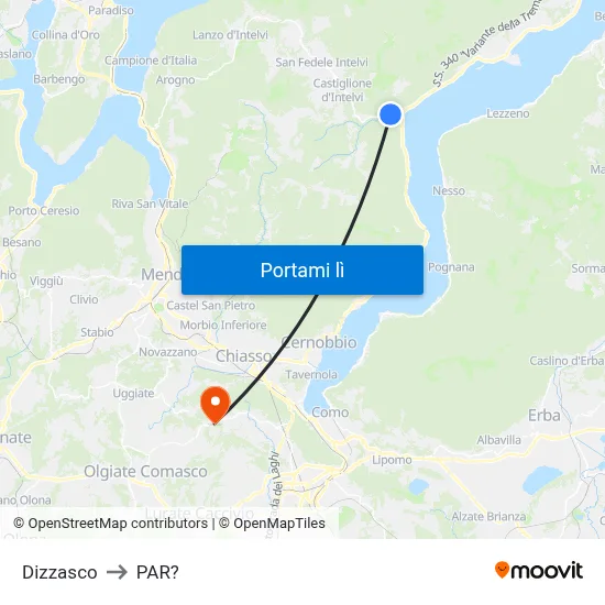 Dizzasco to PAR? map