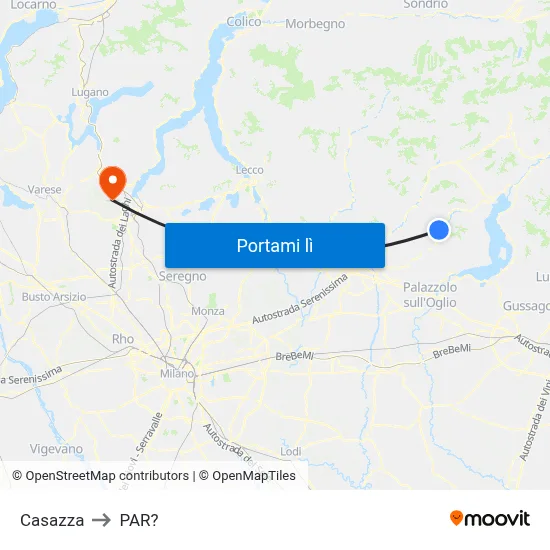 Casazza to PAR? map