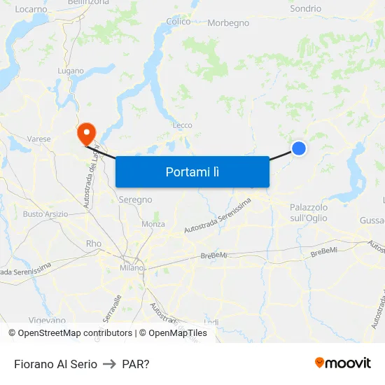 Fiorano Al Serio to PAR? map