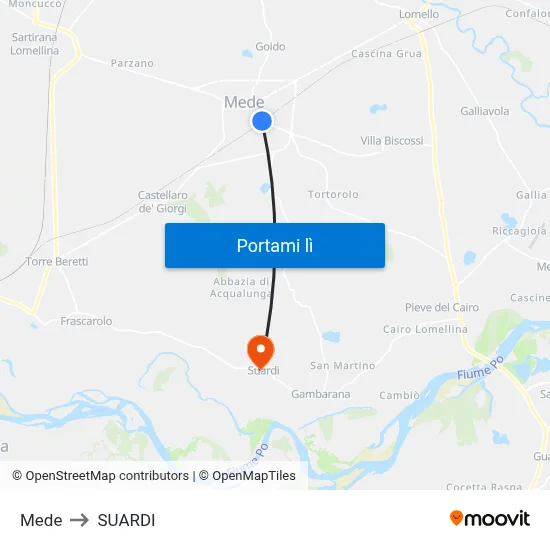 Mede to SUARDI map