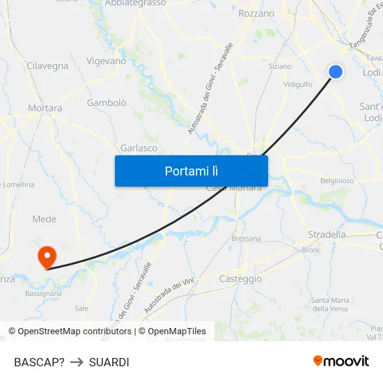 BASCAP? to SUARDI map
