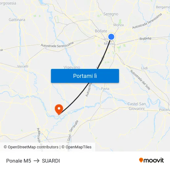 Ponale M5 to SUARDI map
