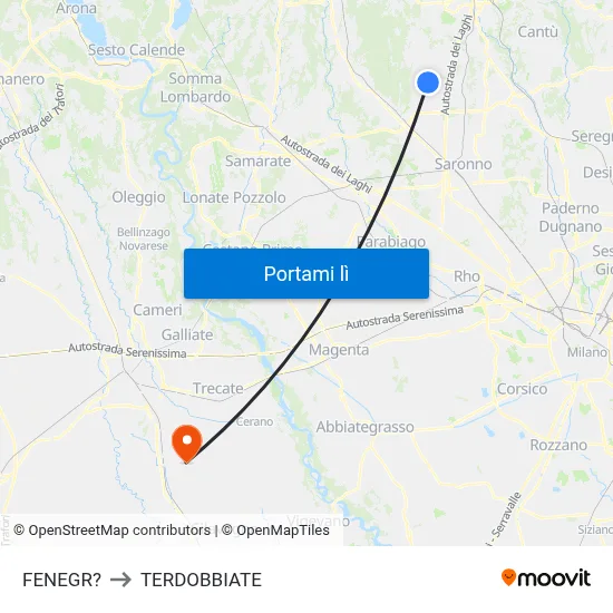 FENEGR? to TERDOBBIATE map