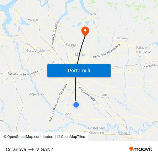 Ceranova to VIGAN? map