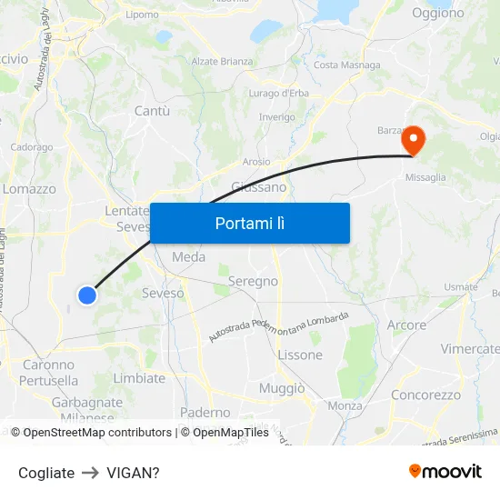 Cogliate to VIGAN? map