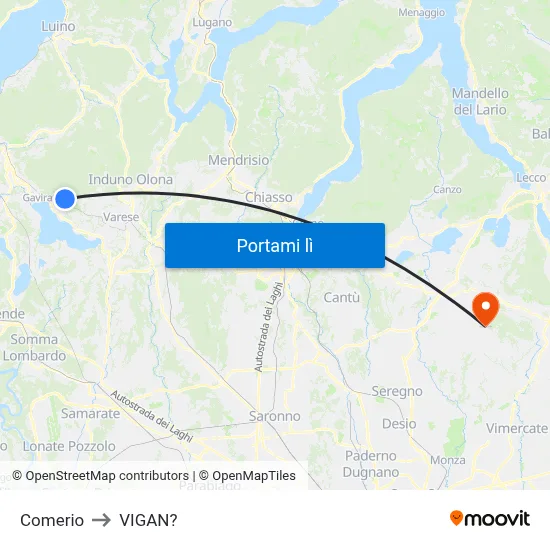 Comerio to VIGAN? map