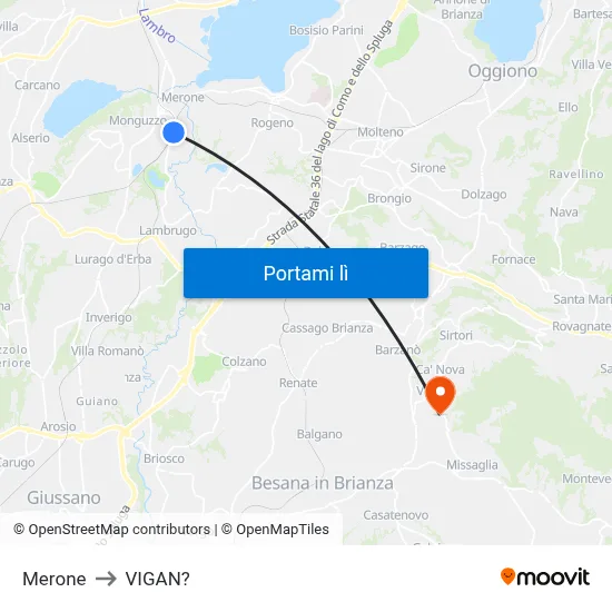 Merone to VIGAN? map