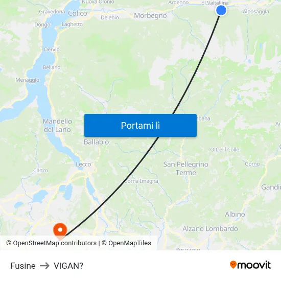 Fusine to VIGAN? map