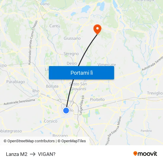 Lanza M2 to VIGAN? map