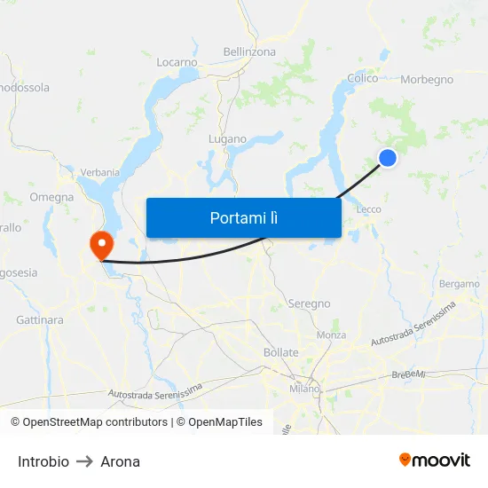 Introbio to Arona map