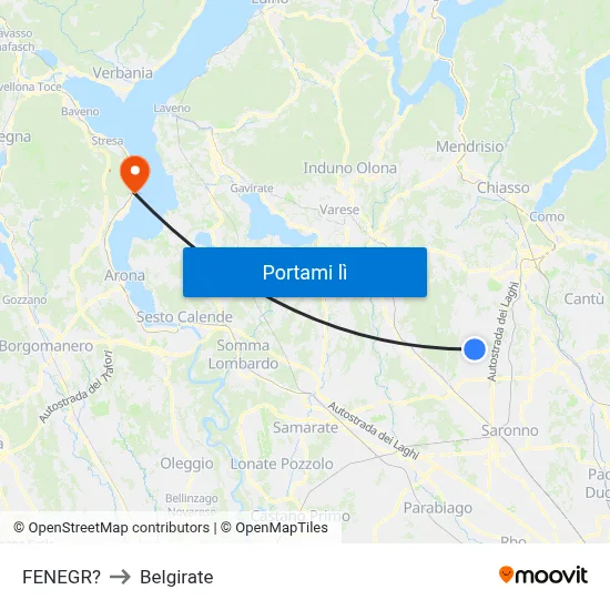 FENEGR? to Belgirate map