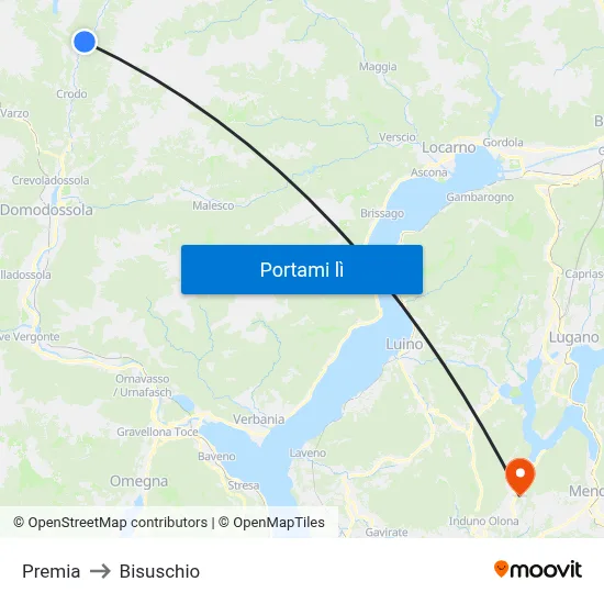 Premia to Bisuschio map