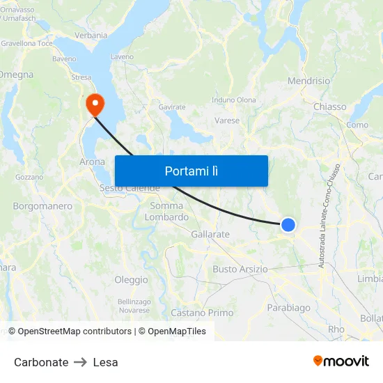 Carbonate to Lesa map