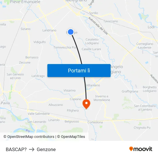 BASCAP? to Genzone map