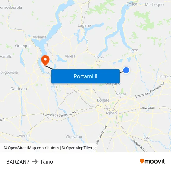 BARZAN? to Taino map