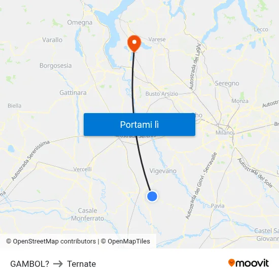 GAMBOL? to Ternate map