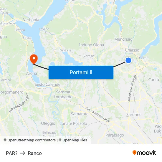 PAR? to Ranco map