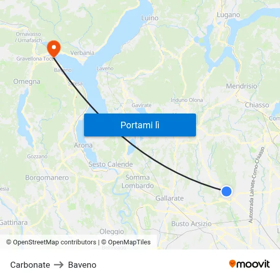 Carbonate to Baveno map