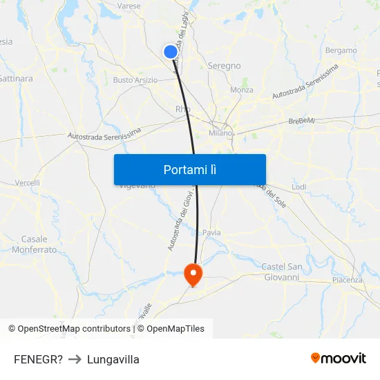 FENEGR? to Lungavilla map
