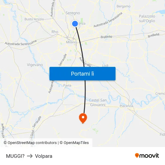 MUGGI? to Volpara map