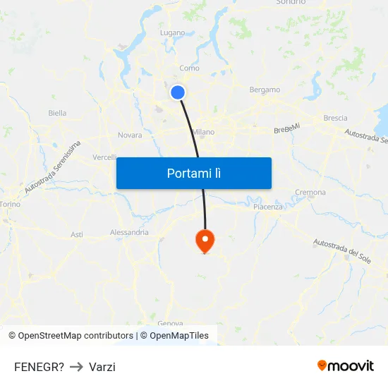 FENEGR? to Varzi map