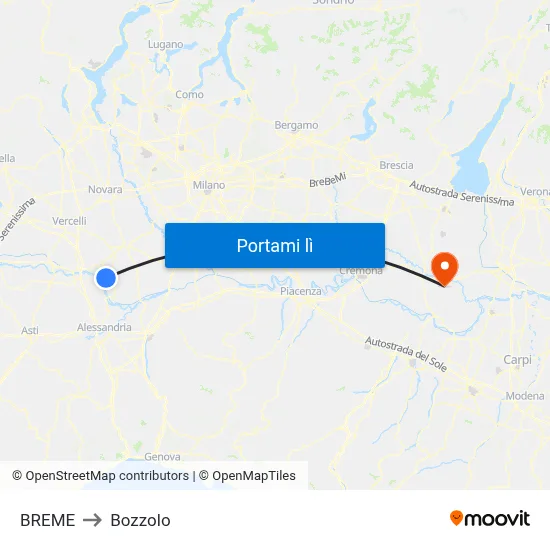 BREME to Bozzolo map