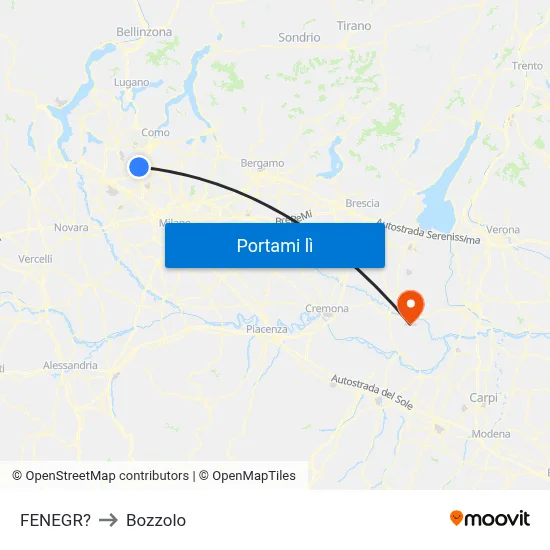 FENEGR? to Bozzolo map