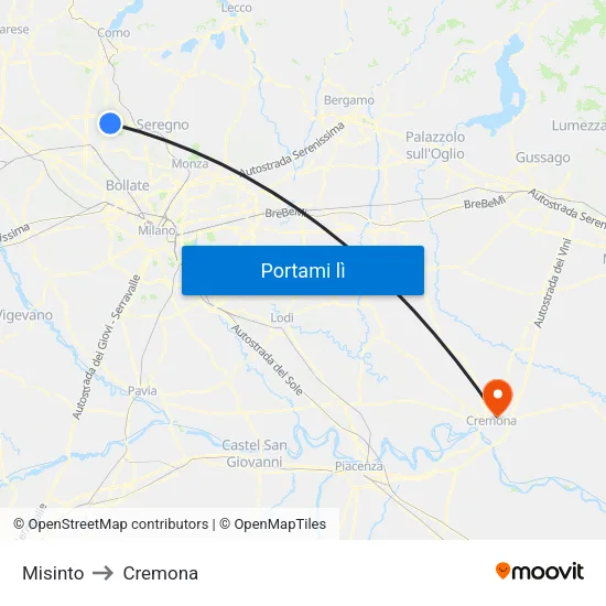 Misinto to Cremona map
