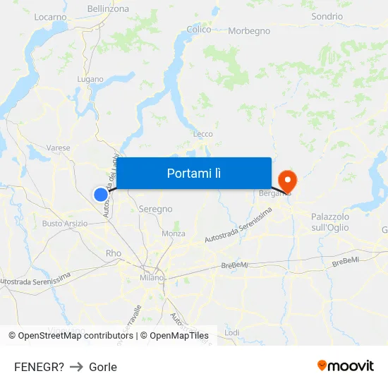 FENEGR? to Gorle map