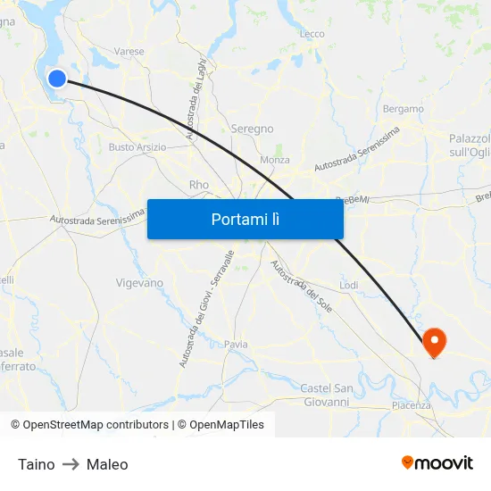 Taino to Maleo map