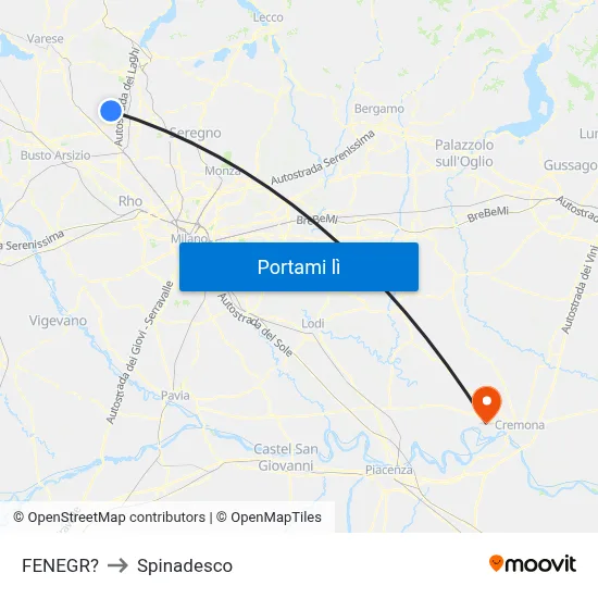 FENEGR? to Spinadesco map