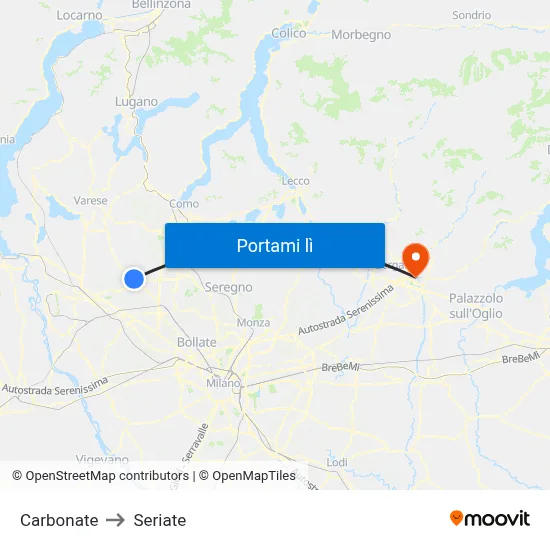 Carbonate to Seriate map