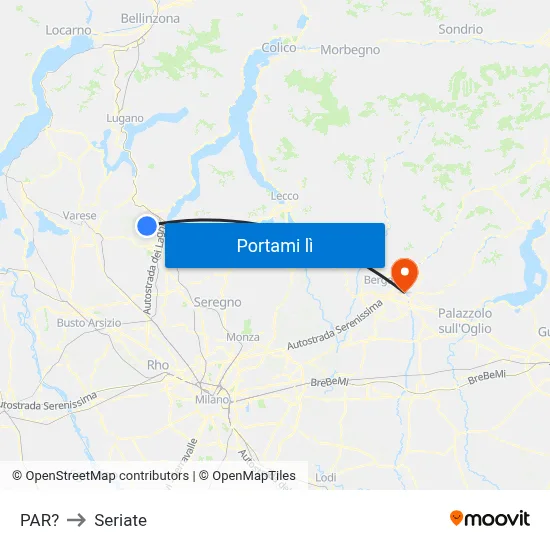 PAR? to Seriate map