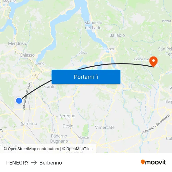 FENEGR? to Berbenno map
