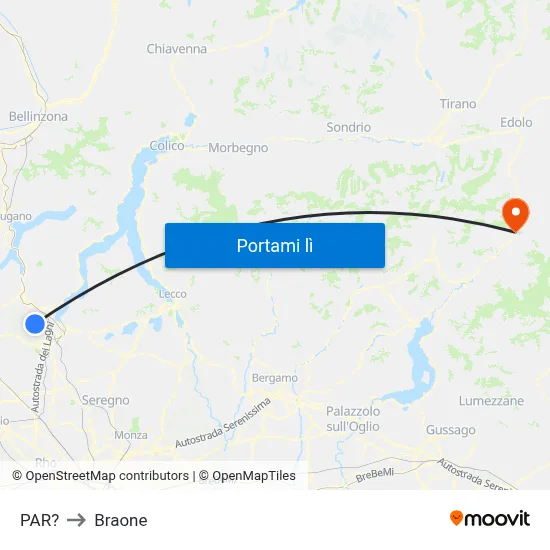 PAR? to Braone map