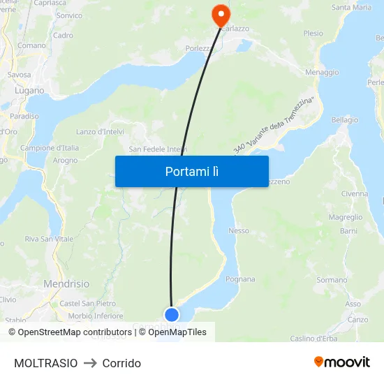 MOLTRASIO to Corrido map