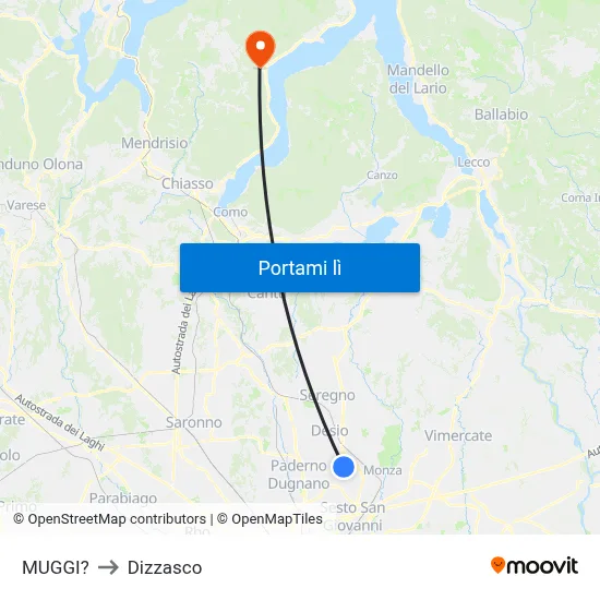 MUGGI? to Dizzasco map