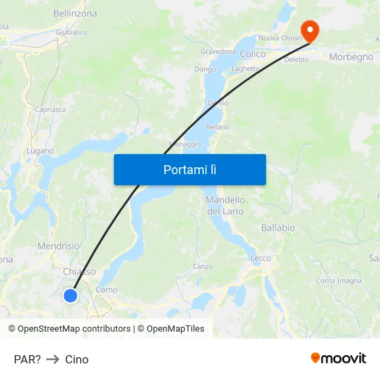 PAR? to Cino map