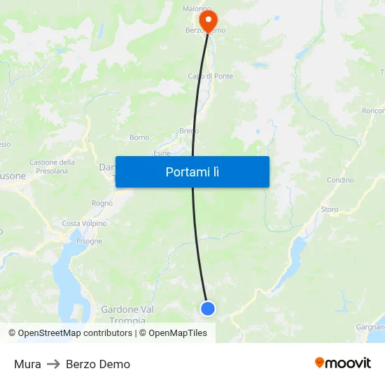 Mura to Berzo Demo map