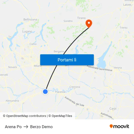 Arena Po to Berzo Demo map