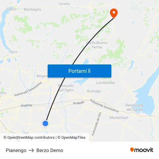 Pianengo to Berzo Demo map