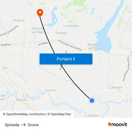 Spineda to Grone map