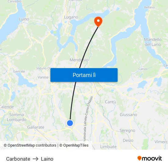 Carbonate to Laino map