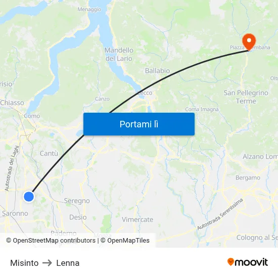 Misinto to Lenna map